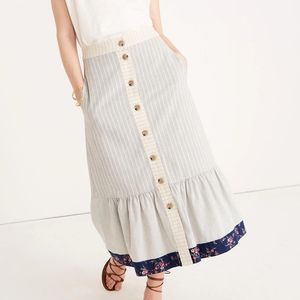 Madewell Patchwork Skirt